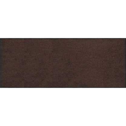 Teppichläufer 75x190 Uni Schokobraun braun