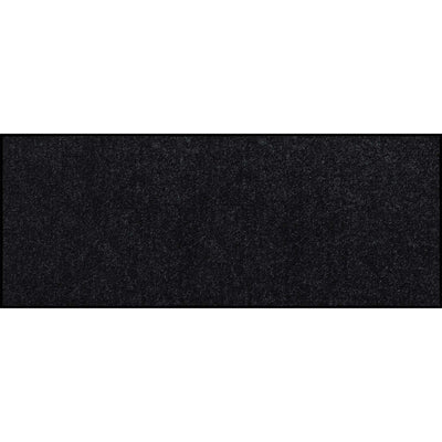 Teppichläufer 75x190 Uni Schwarz