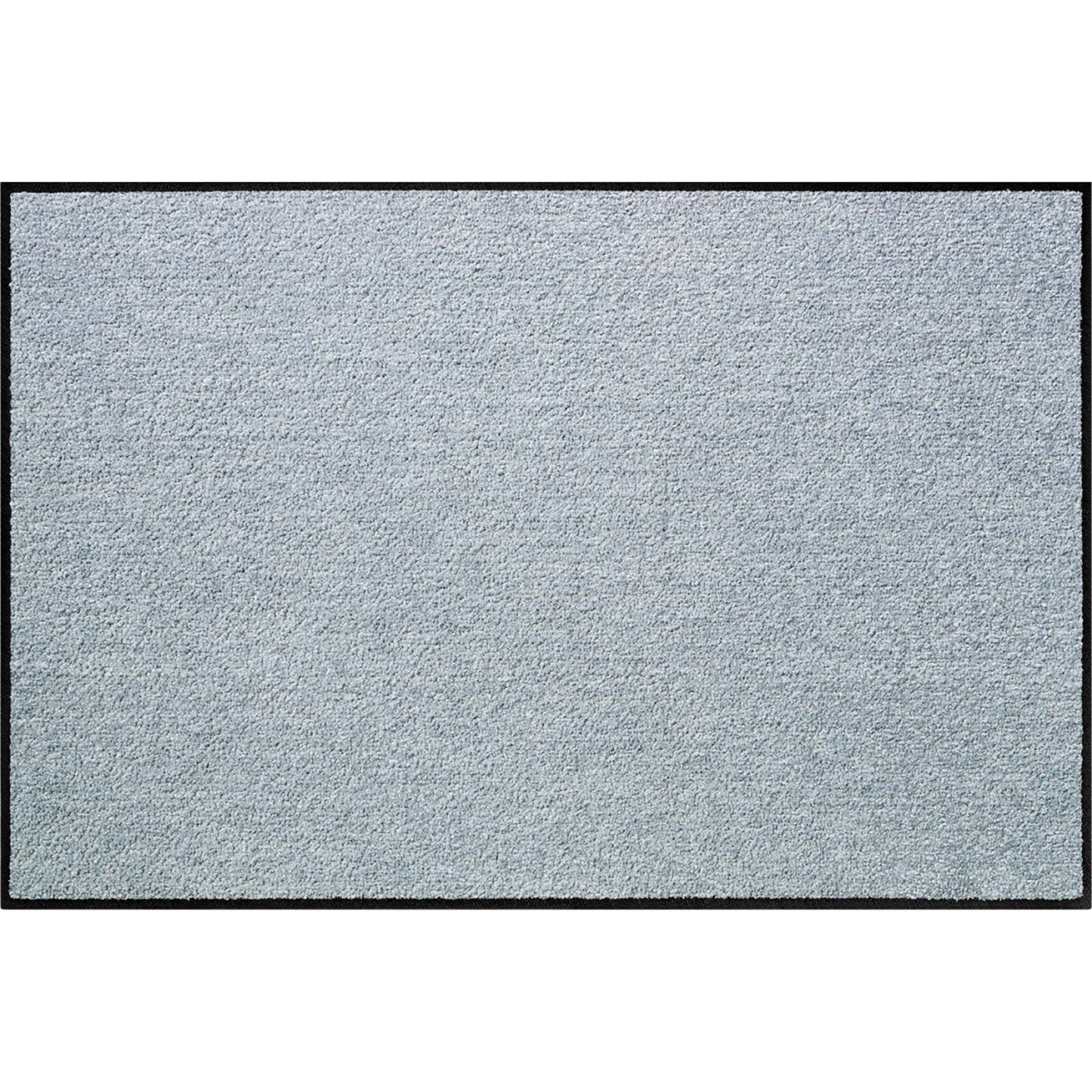 Fußmatte 40x60 Uni Silbergrau grau
