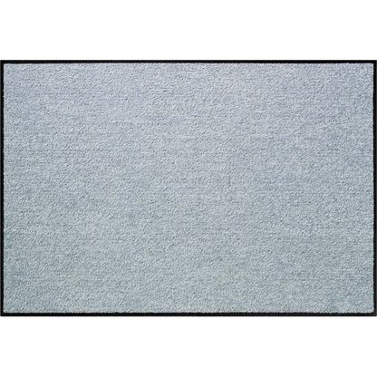 Fußmatte 50x75 Uni Silbergrau grau