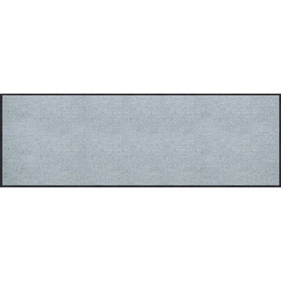 Teppichläufer 60x180 Uni Silbergrau