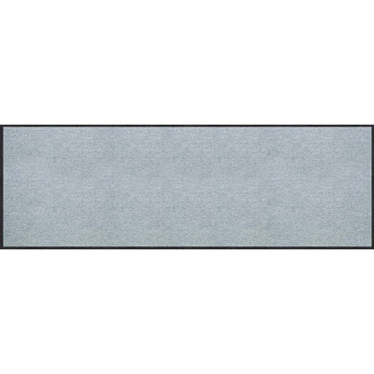Teppichläufer 60x180 Uni Silbergrau grau