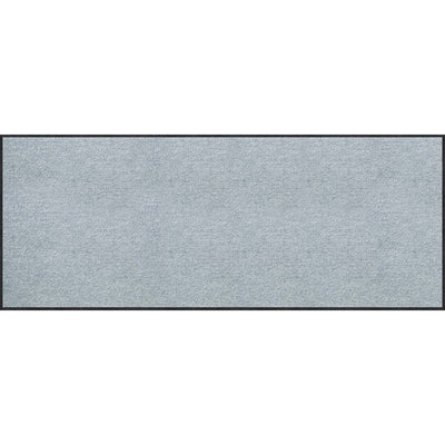 Teppichläufer 75x190 Uni Silbergrau
