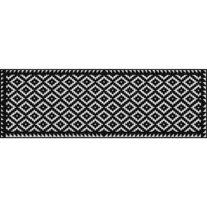 Teppichläufer 60x180 TabukBlack & White schwarz