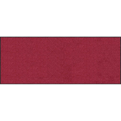 Teppichläufer 60x180 Uni Weinrot
