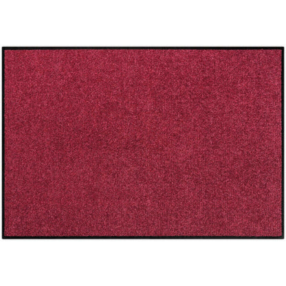 Fußmatte 75x120 Uni Weinrot rot