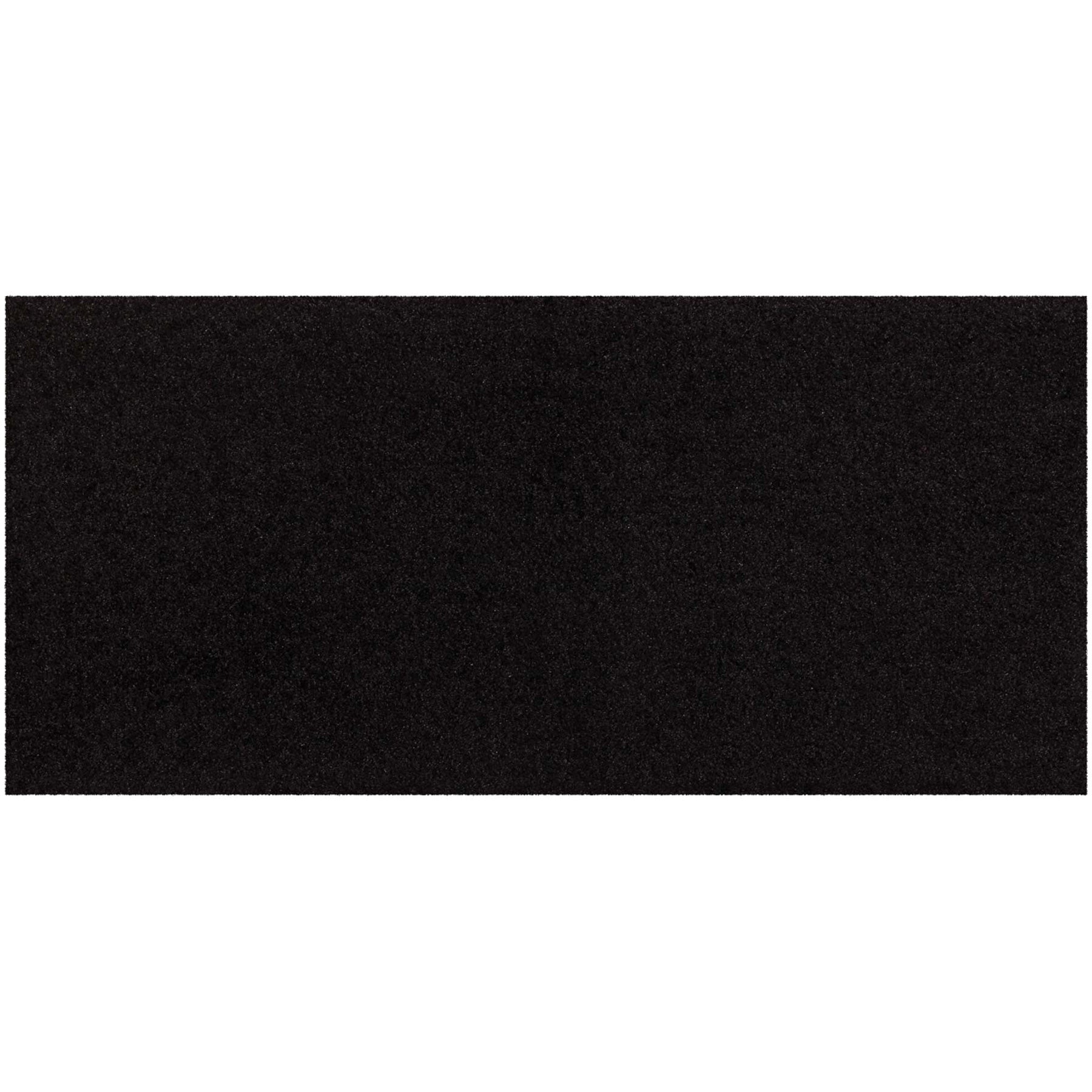Fußmatte 30x60 Uni Schwarz schwarz