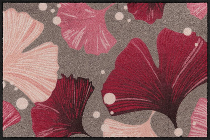 Fußmatte 50x75 Ginkgo Dance rose rosa