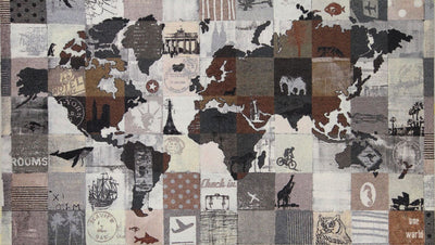 Wohnteppich 120x200 One World braun
