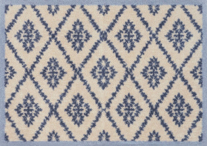 Fußmatte 60x85 Caraway Neutral blau