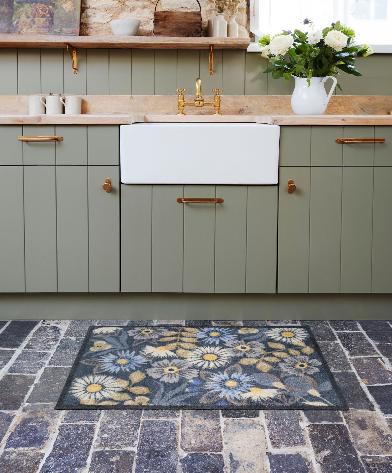 Fußmatte 60x85 Meadow gelb