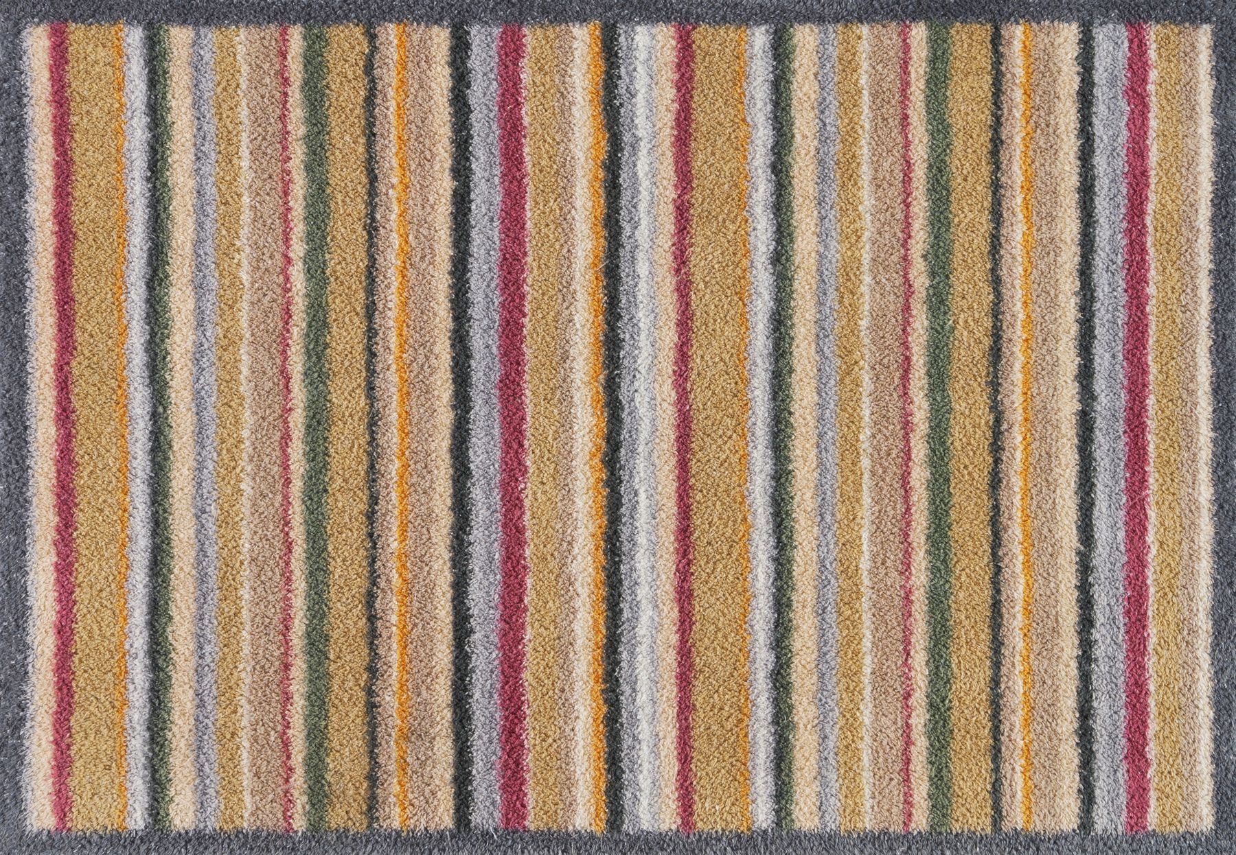 Fußmatte 60x85 Muted Stripe blau