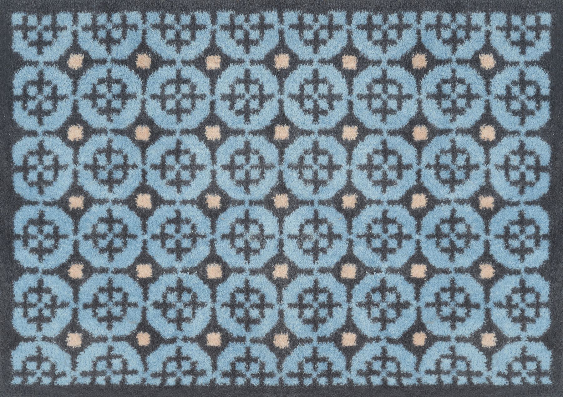 Fußmatte 60x85 Parterre Blue grau