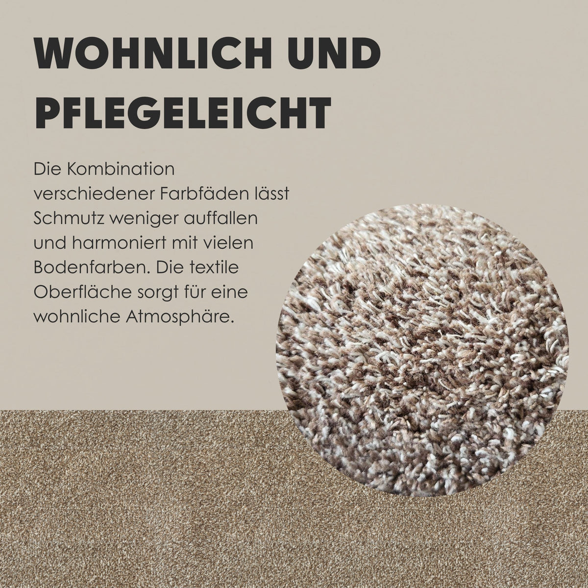 Wohnmatte 75x150 Fawn