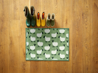 Fußmatte 60x85 Flock Green grün