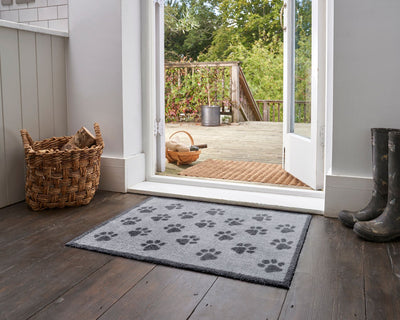 Fußmatte 60x85 Paws Grey grau