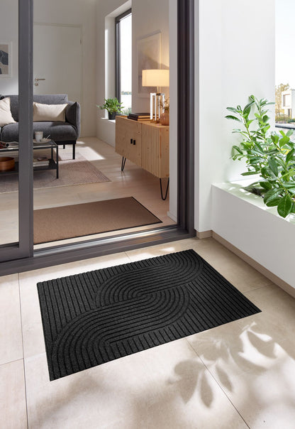 Fußmatte 60x90 Dune Loop dark grey