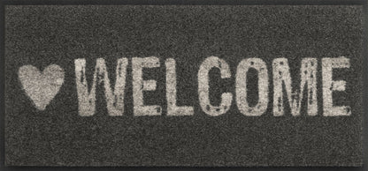 Fußabtreter klein 35x75 Warmly Welcome anthrazit