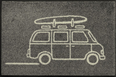 Fußmatte 40x60 Keep it Simple grey türkis