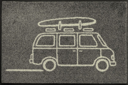 Fußmatte 40x60 Keep it Simple grey türkis