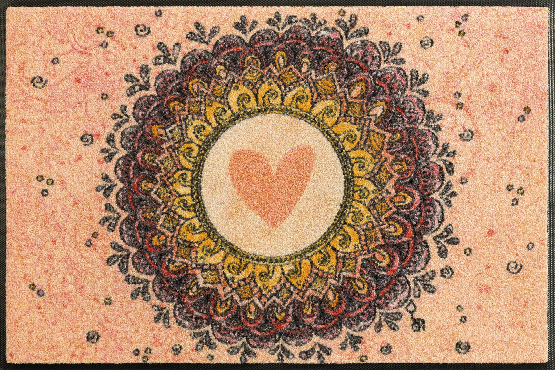 Fußmatte 50x75 Circle of Love rosa