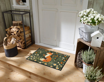 Fußmatte 50x75 Floral Fo/y grau