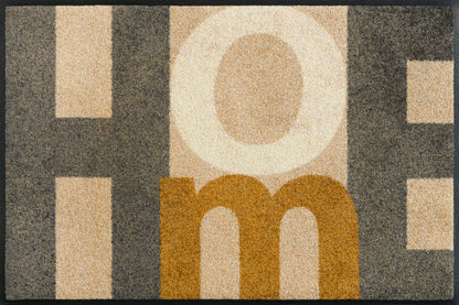Fußmatte 50x75 Home Letters rot