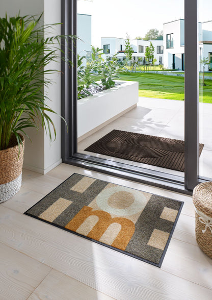 Fußmatte 50x75 Home Letters rot