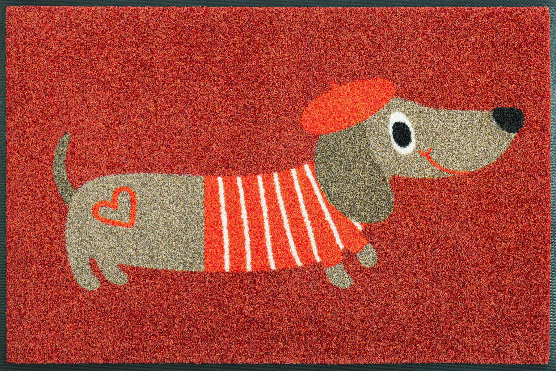 Fußmatte 50x75 Monsieur Chien gelb