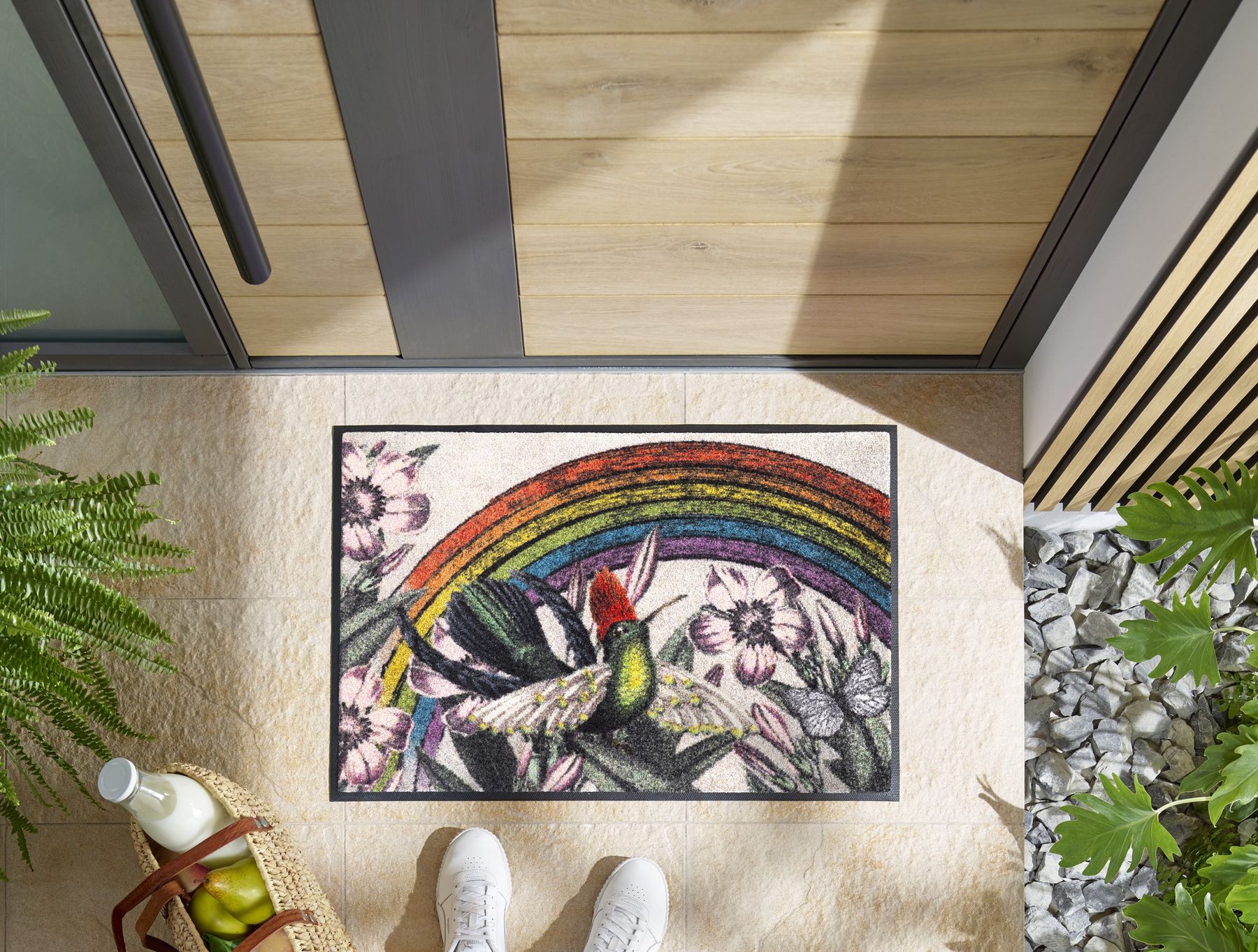 Fußmatte 50x75 Rainbow Garden
