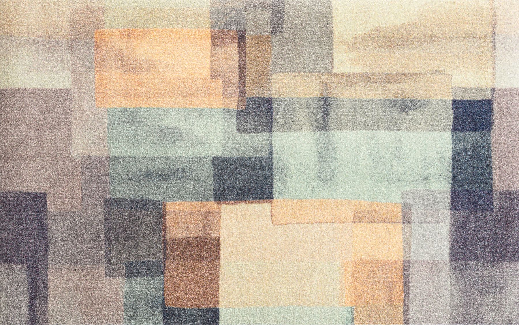 Fußmatte 70x120 Gentle Blocks lila