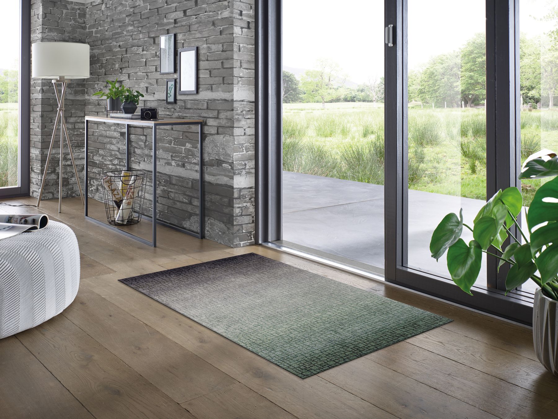 Fußmatte 70x120 Calm Soul grau