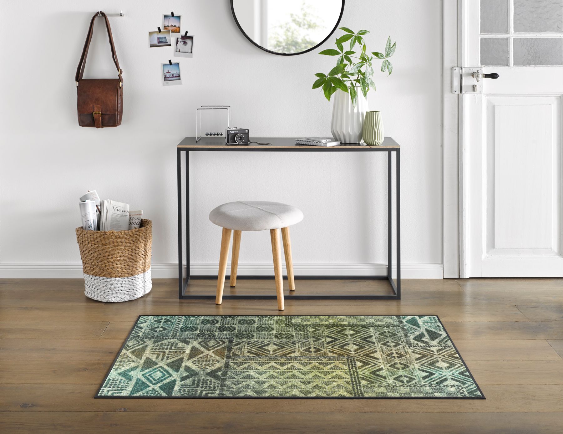 Fußmatte 75x120 Aztec Nomad grün