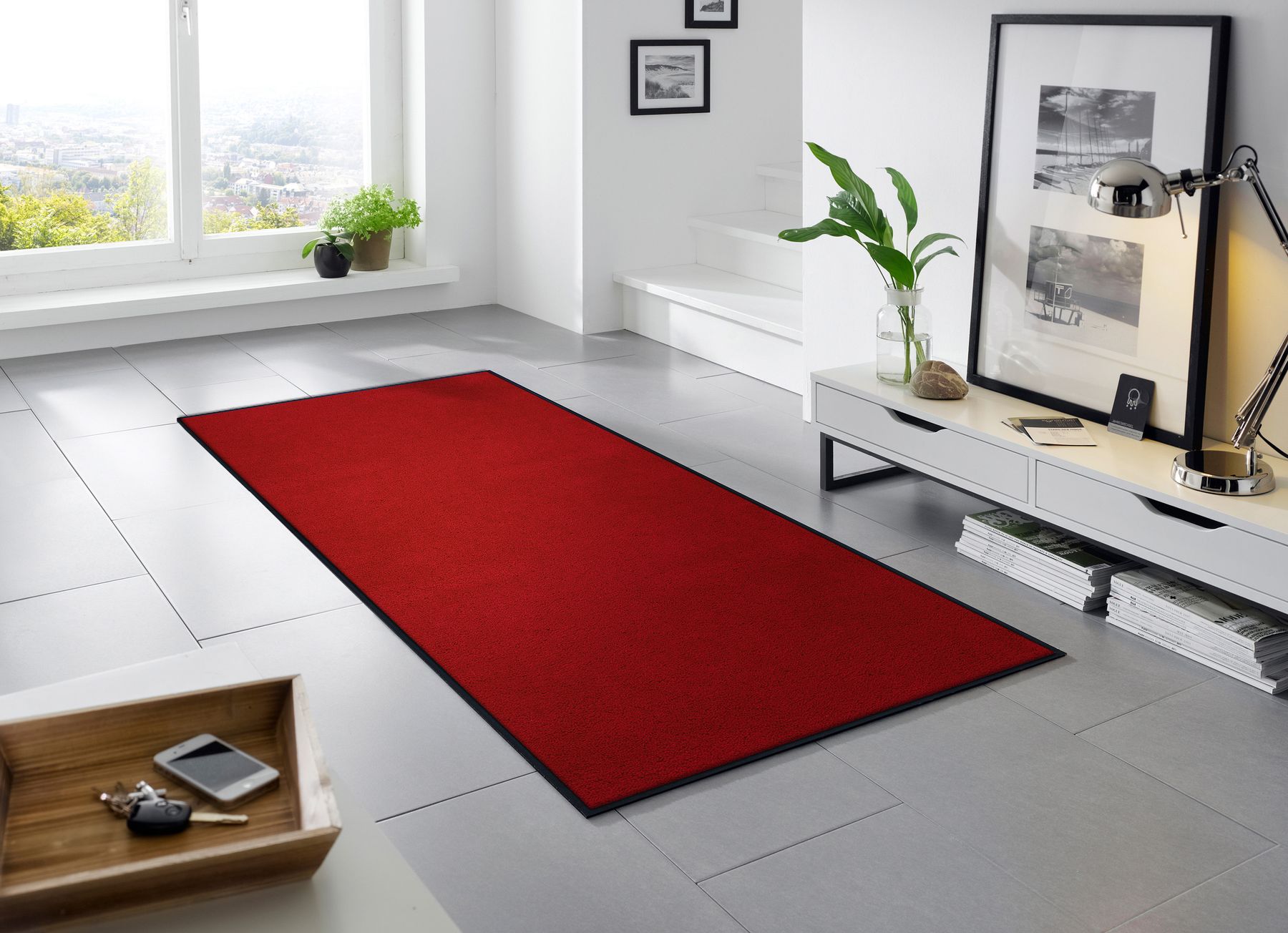 Teppichläufer 75x190 Regal Red rot