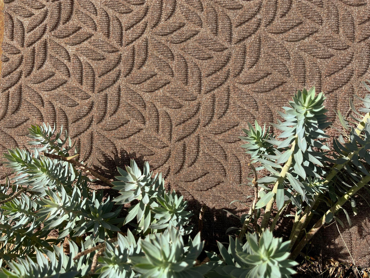 Fußmatte 45x75 Dune Leaves Taupe