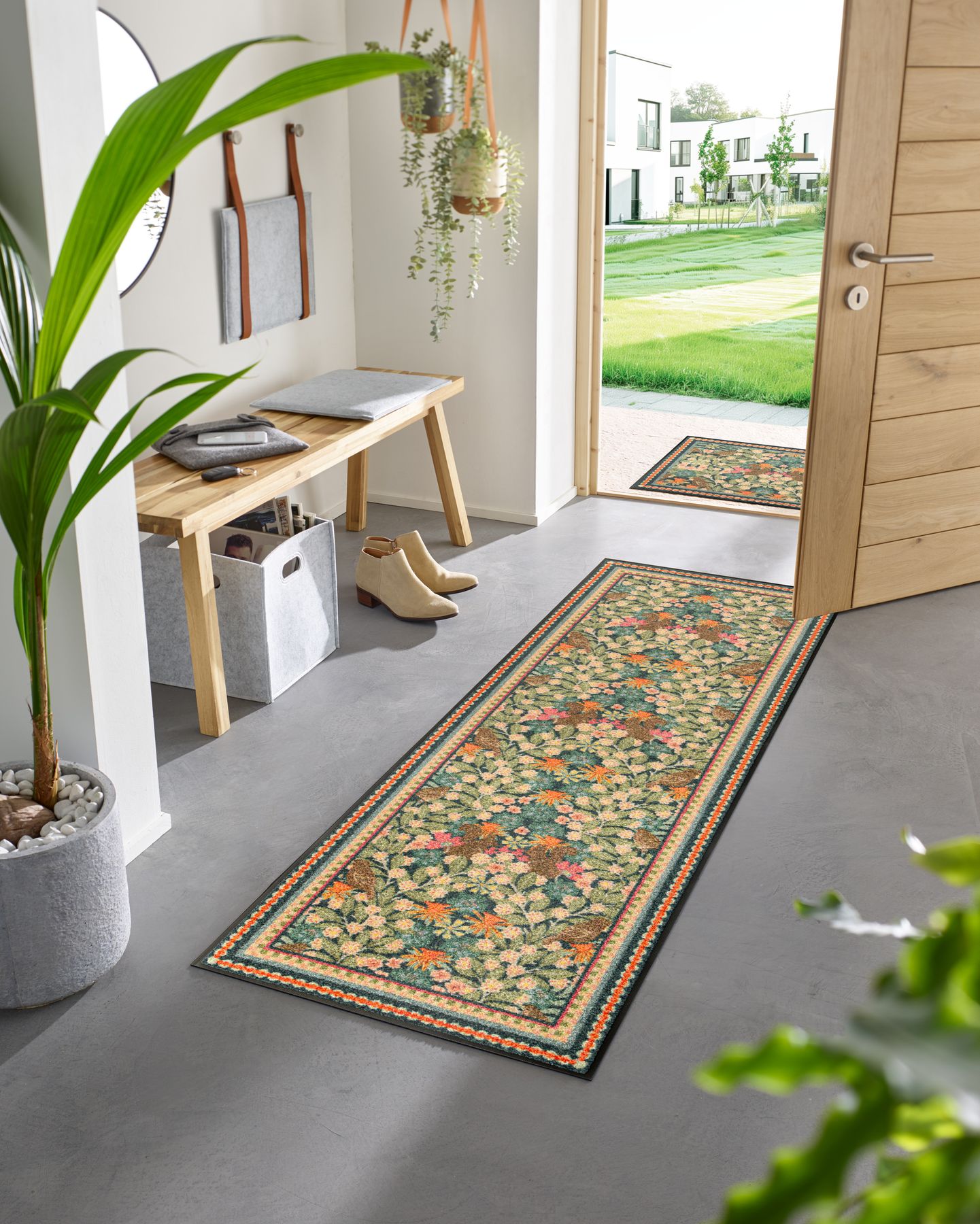 Läufer Garden Luxe Blue 60x180