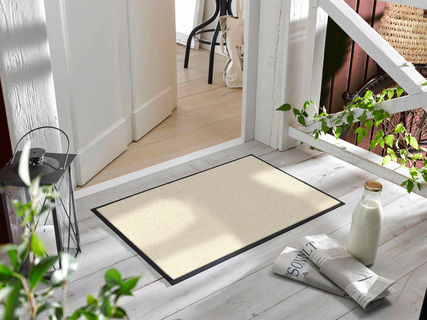 Fußmatte 50x75 Champagner beige