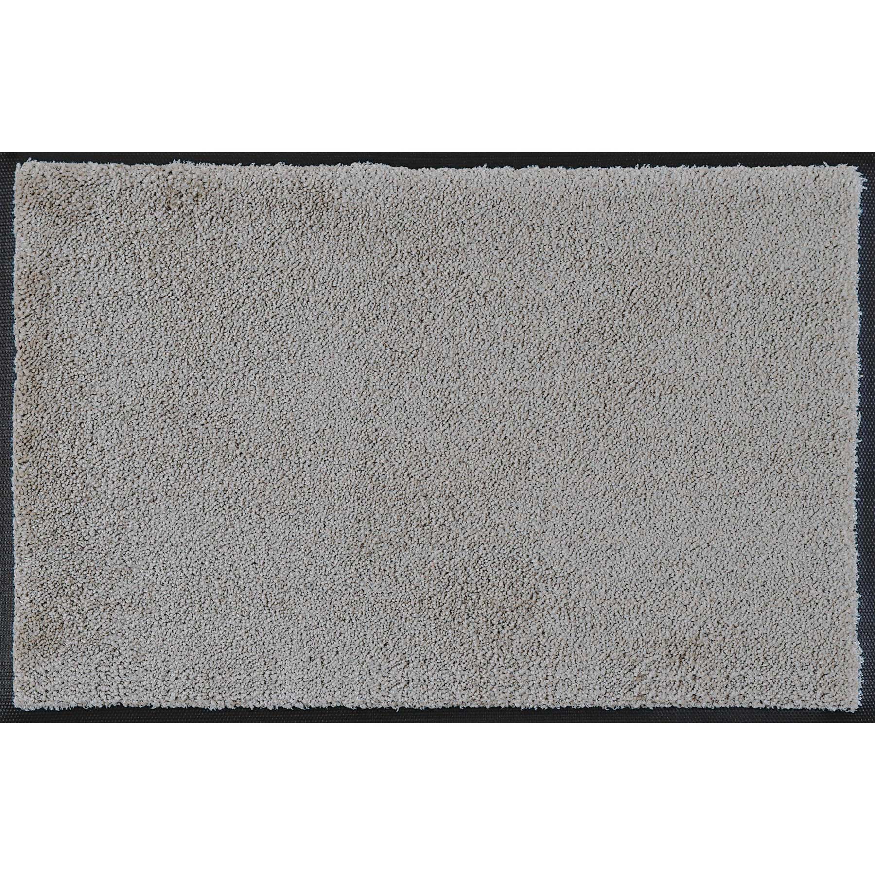 Fußmatte 50x75 Cool Grey silber