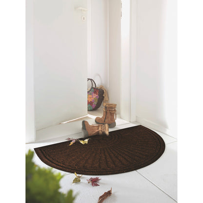 Fußmatte 55x85 Dune DUNE Halfmoon dark brown braun