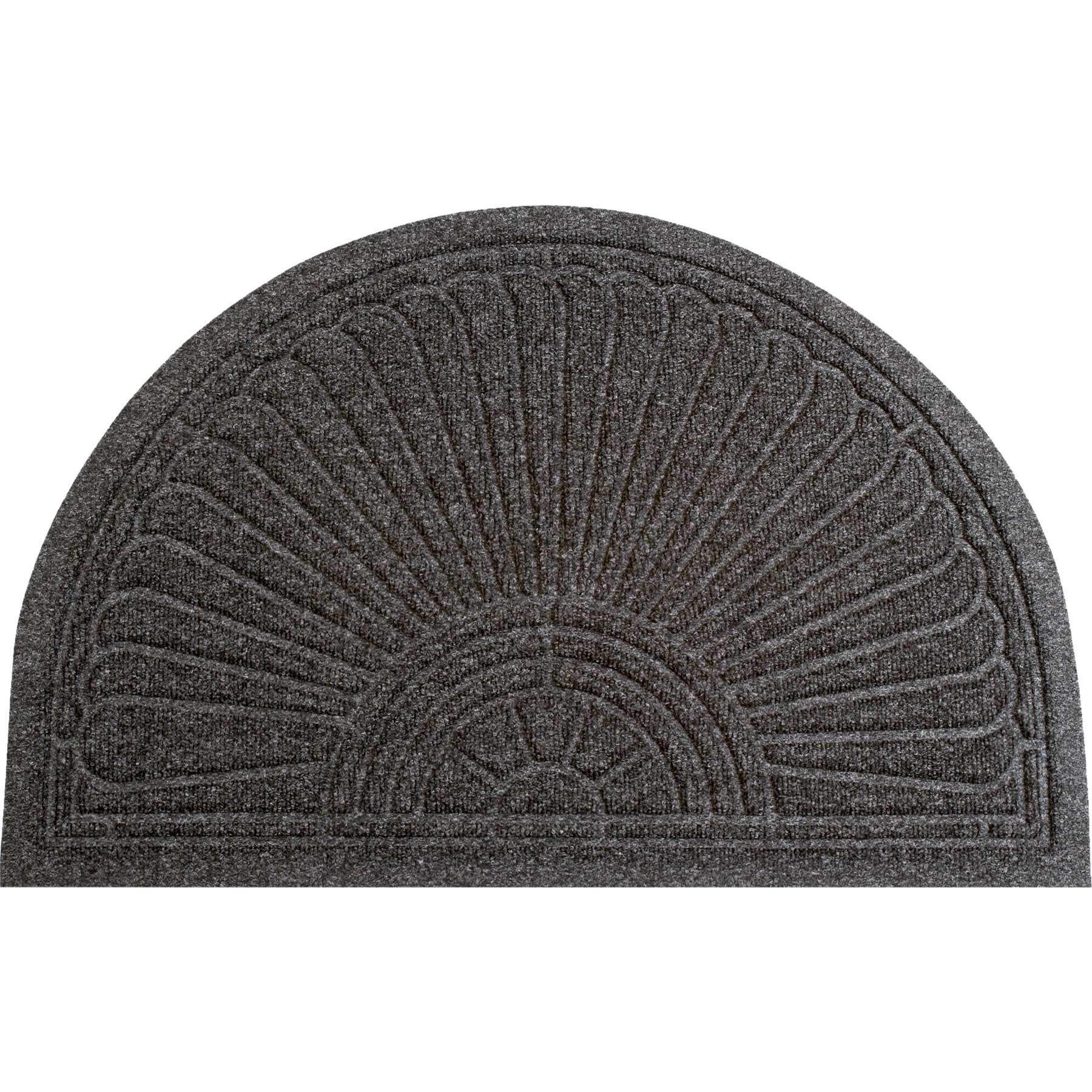 Fußmatte 55x85 Dune DUNE Halfmoon dark grey grau
