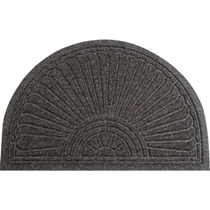 Fußmatte 55x85 Dune DUNE Halfmoon dark grey grau