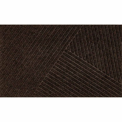 Fußmatte 45x75 Dune DUNE Stripes dark brown braun