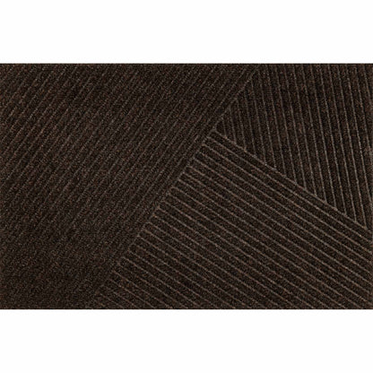 Fußmatte 60x90 Dune DUNE Stripes dark brown braun
