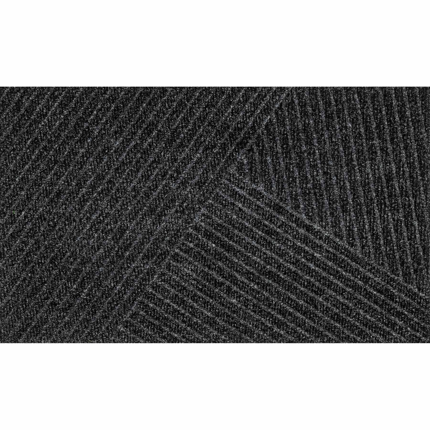 Fußmatte 45x75 Dune DUNE Stripes dark grey grau
