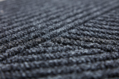 Fußmatte 45x75 Dune Stripes dark grey grau