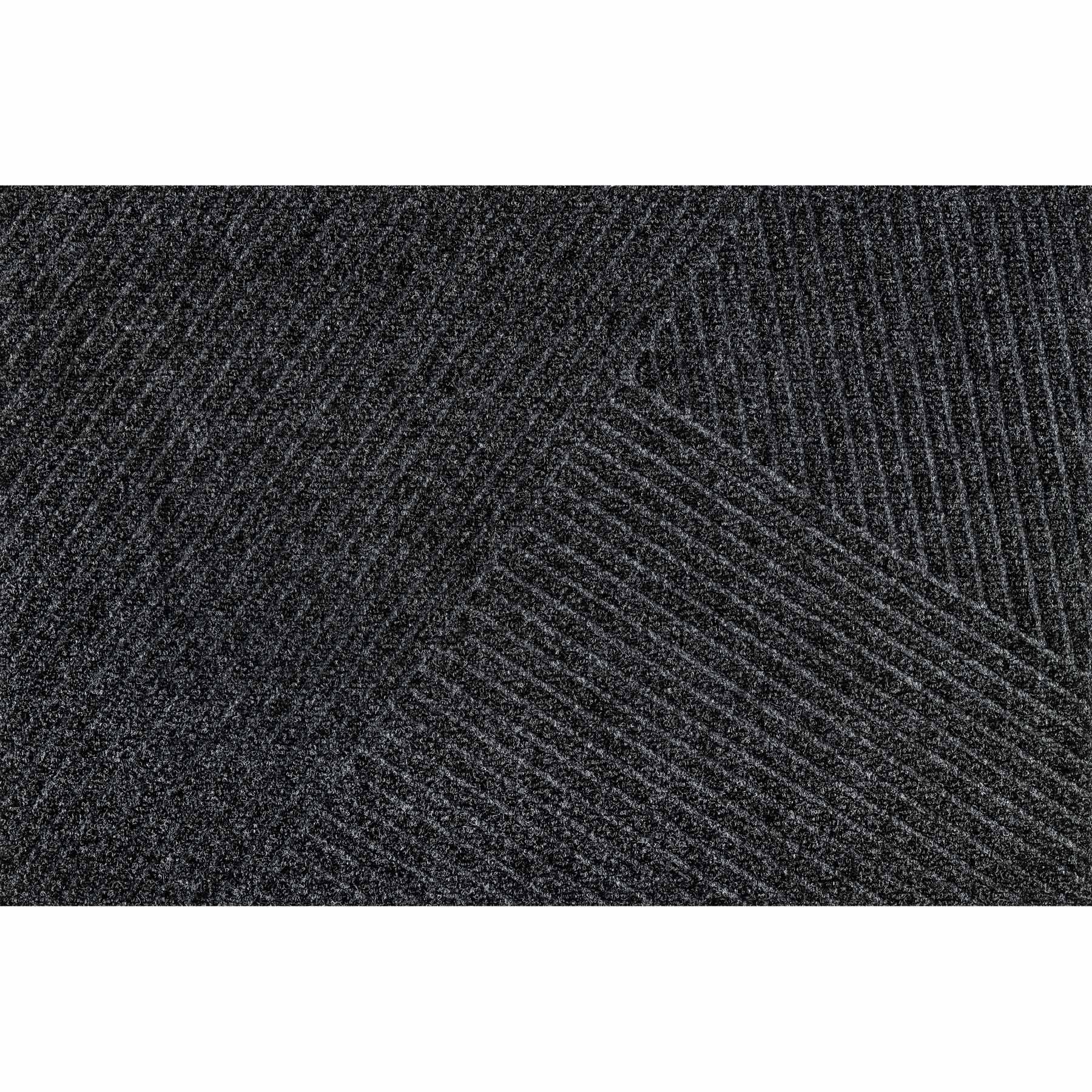 Fußmatte 60x90 Dune DUNE Stripes dark grey grau