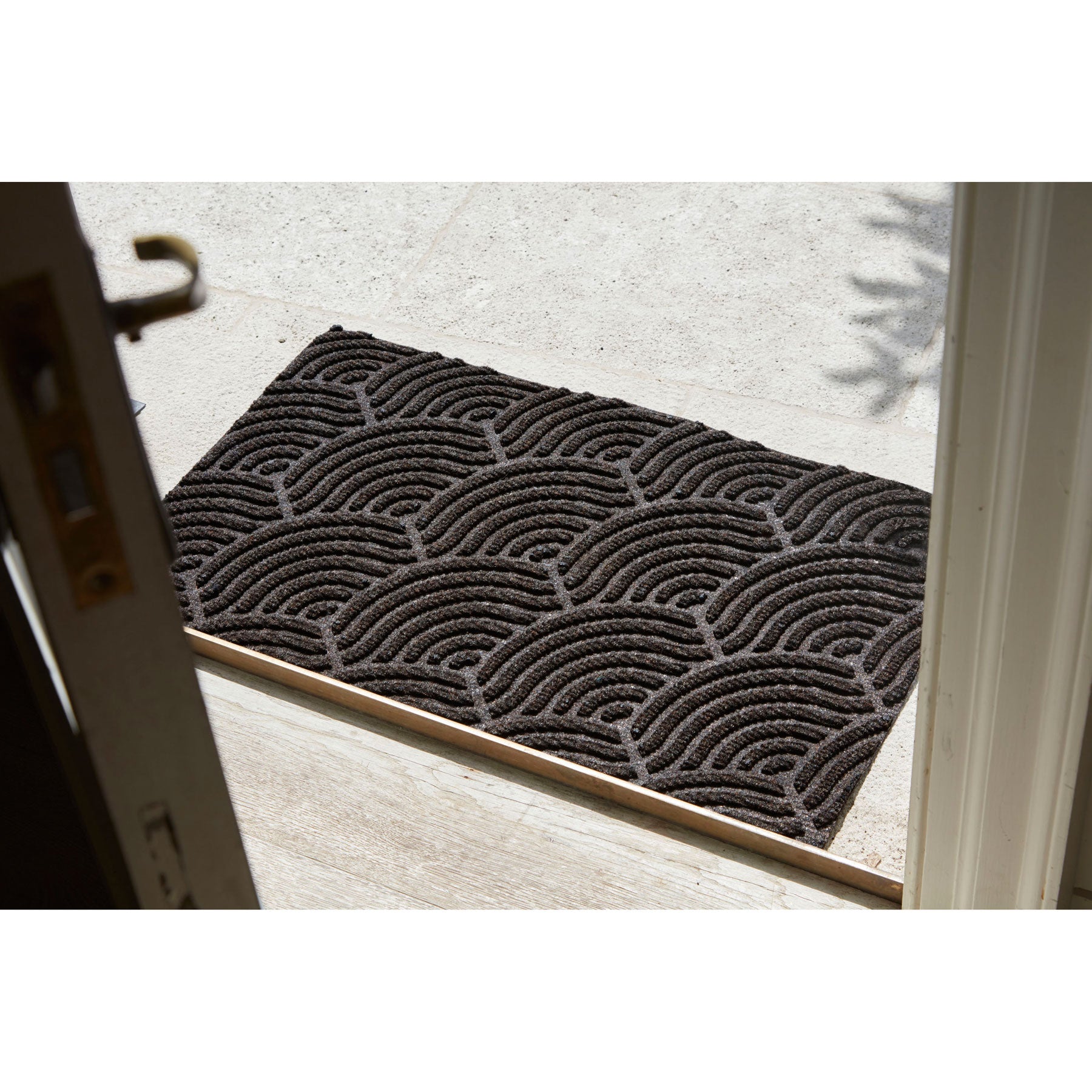 Fußmatte 45x75 Dune DUNE Waves dark brown braun