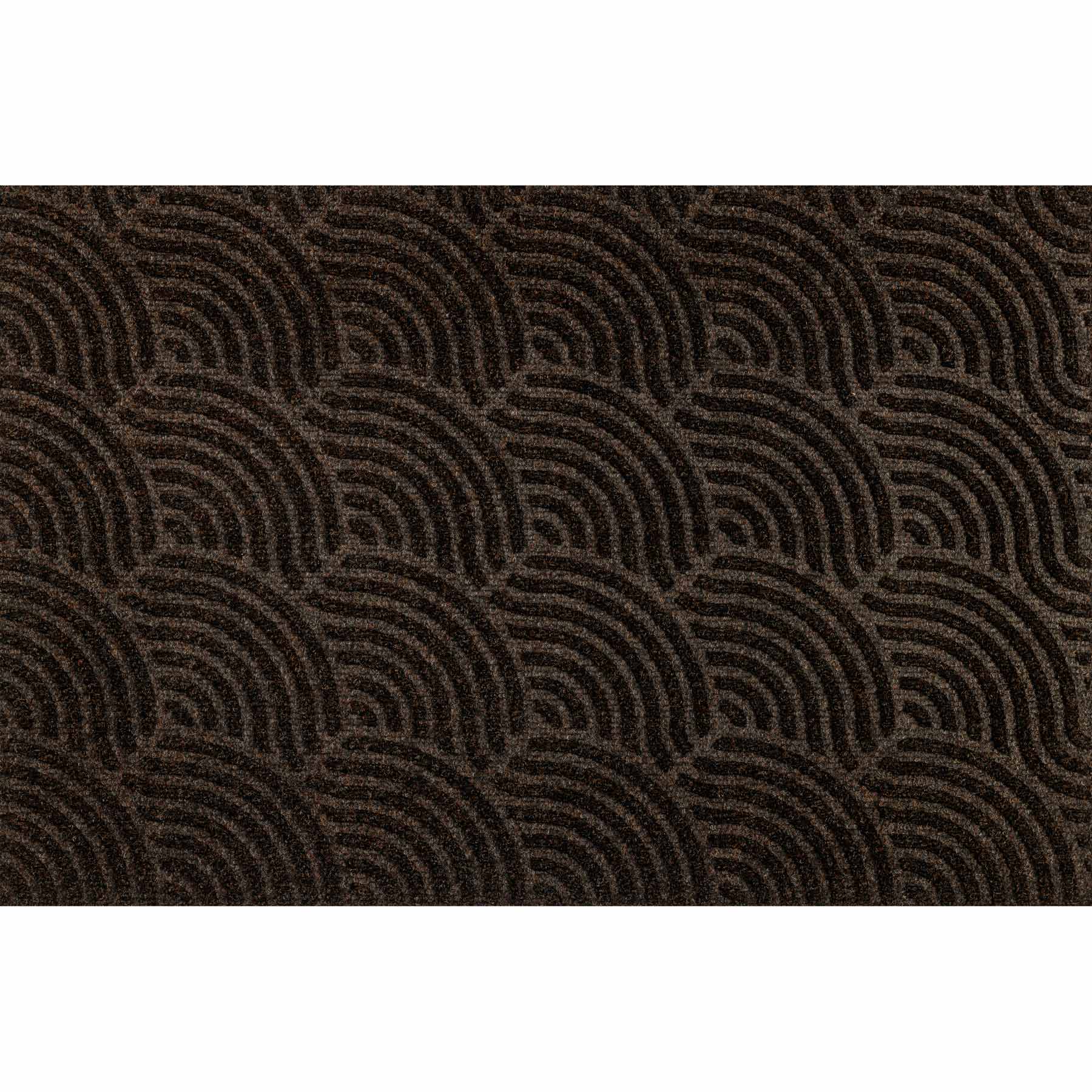 Fußmatte 60x90 Dune DUNE Waves dark brown braun