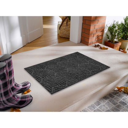 Fußmatte 45x75 Dune DUNE Waves dark grey grau