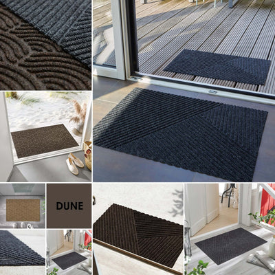 Fußmatte 45x75 Dune Waves dark grey grau